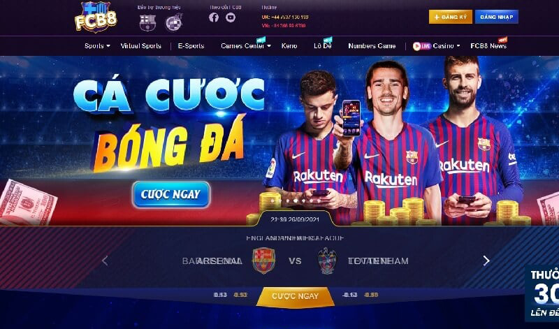 Giới thiệu nhà cái bóng đá FCB8